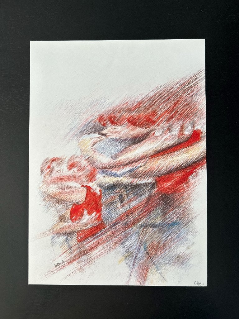 Zeefdruk Leo Musch  ZOMEROPRUIMING, Antiek en Kunst, Kunst | Litho's en Zeefdrukken, Gesigneerd, Verzenden, Zeefdruk