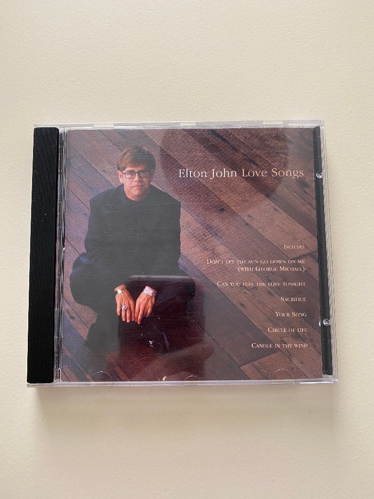 Elton John - Love songs, Ophalen of Verzenden, Zo goed als nieuw, Pop
