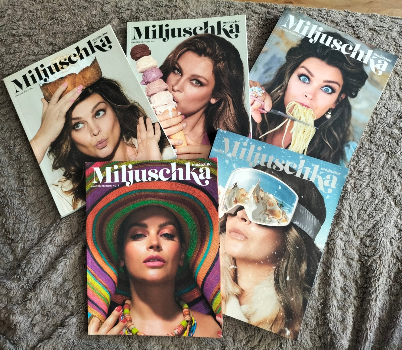 Miljuschka Magazine 1 2 4 5 6, Boeken, Ophalen, Gelezen, Overige typen