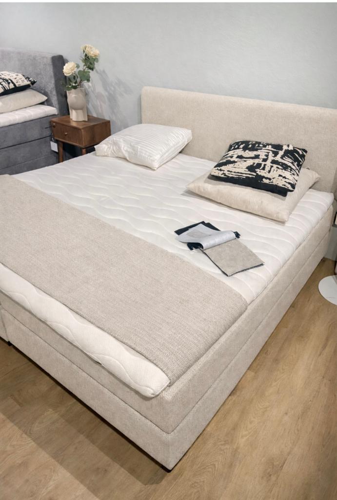Boxspring 180x200 Nieuw Woonexpress, Ophalen, Tweepersoons, Zo goed als nieuw, 180 cm