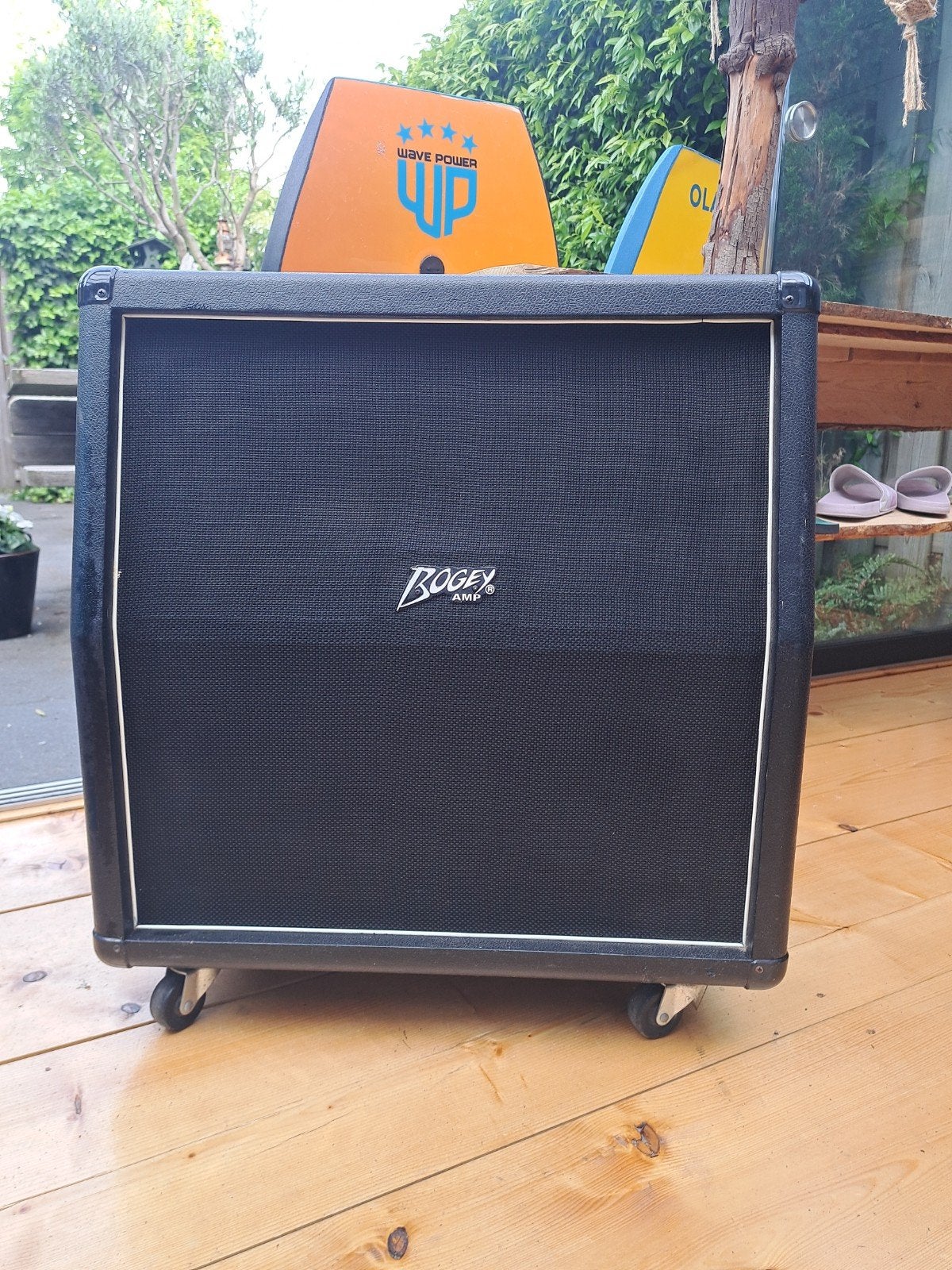 Speaker cabinet 4x10 inch, Ophalen, Gebruikt, 100 watt of meer