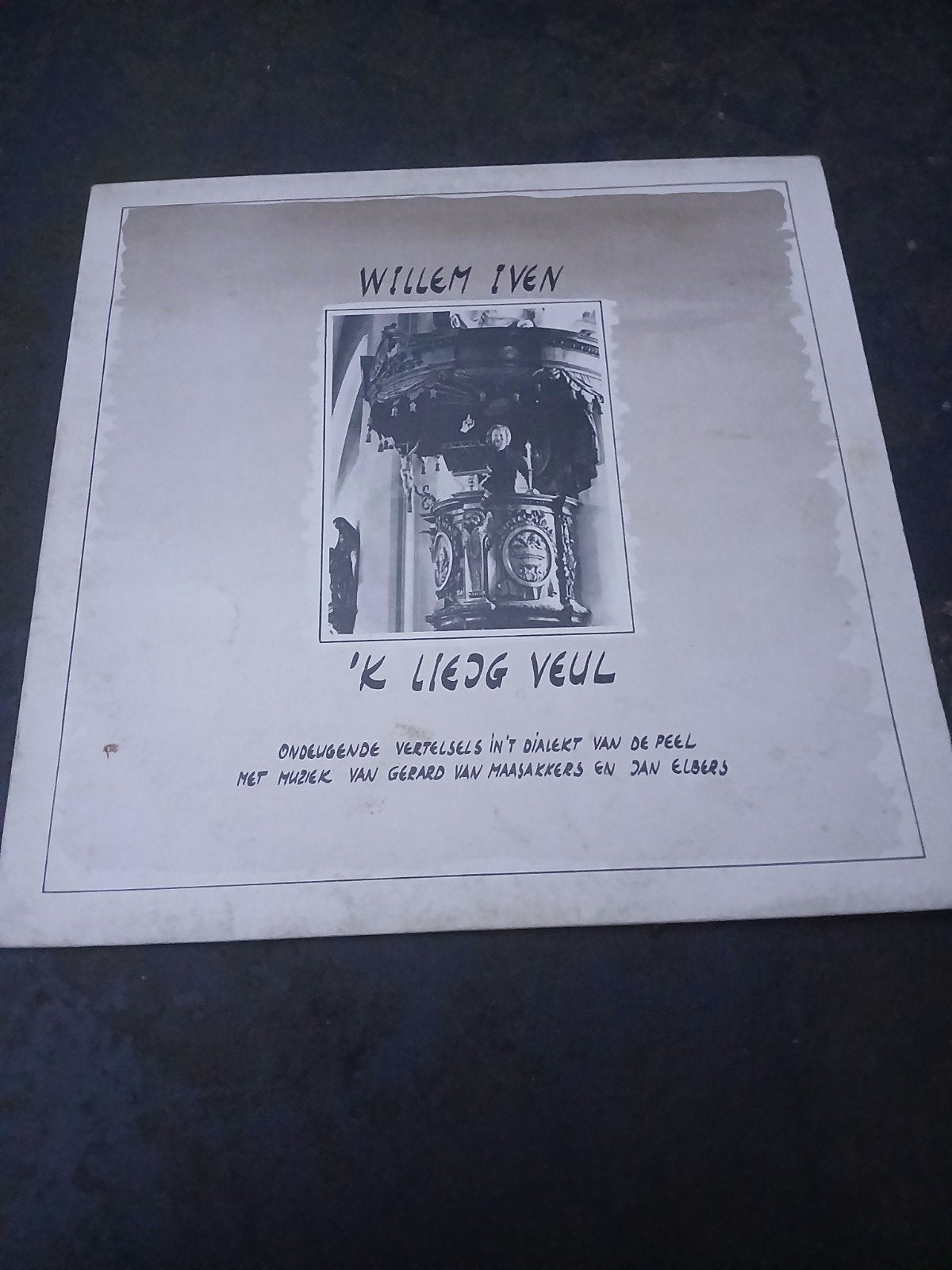 Willem Iven - 'k Liedg Veul LP (Pop, Folk), Ophalen, LP, Gebruikt, Pop