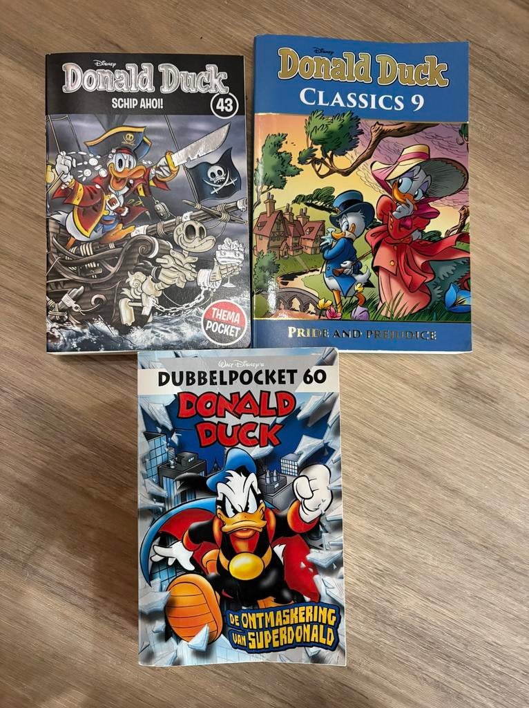 Diverse Donald Duck items vanaf 1981 tot 2022, Meerdere stripboeken, Ophalen of Verzenden, Gelezen