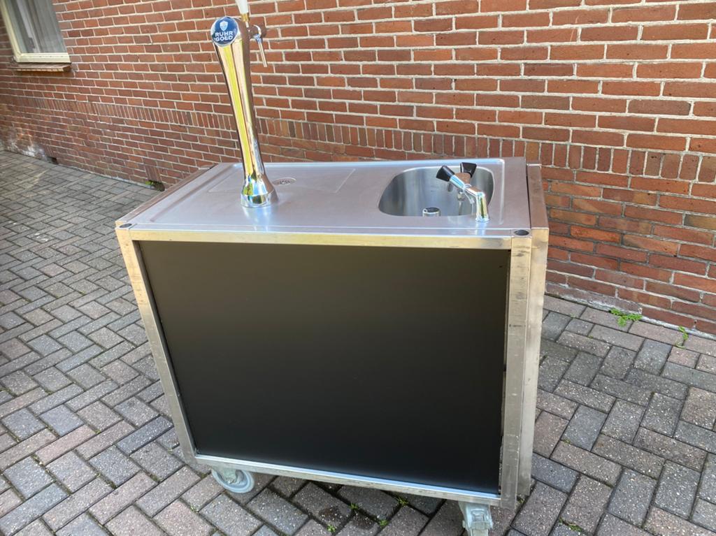 Biertap mobiele tap bar tapkraan bierkoeler, Almiverhuur@live.nl, Ophalen of Verzenden, Veilingstraat, Overige merken