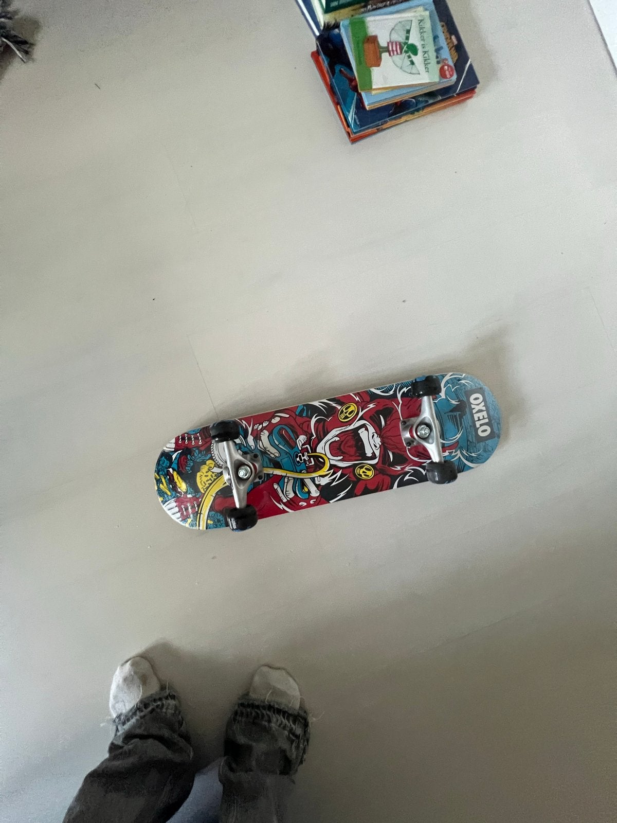 Oxelo Skateboard en Beschermset XS - Nieuwstaat, Verzenden, Nieuw, Skateboard