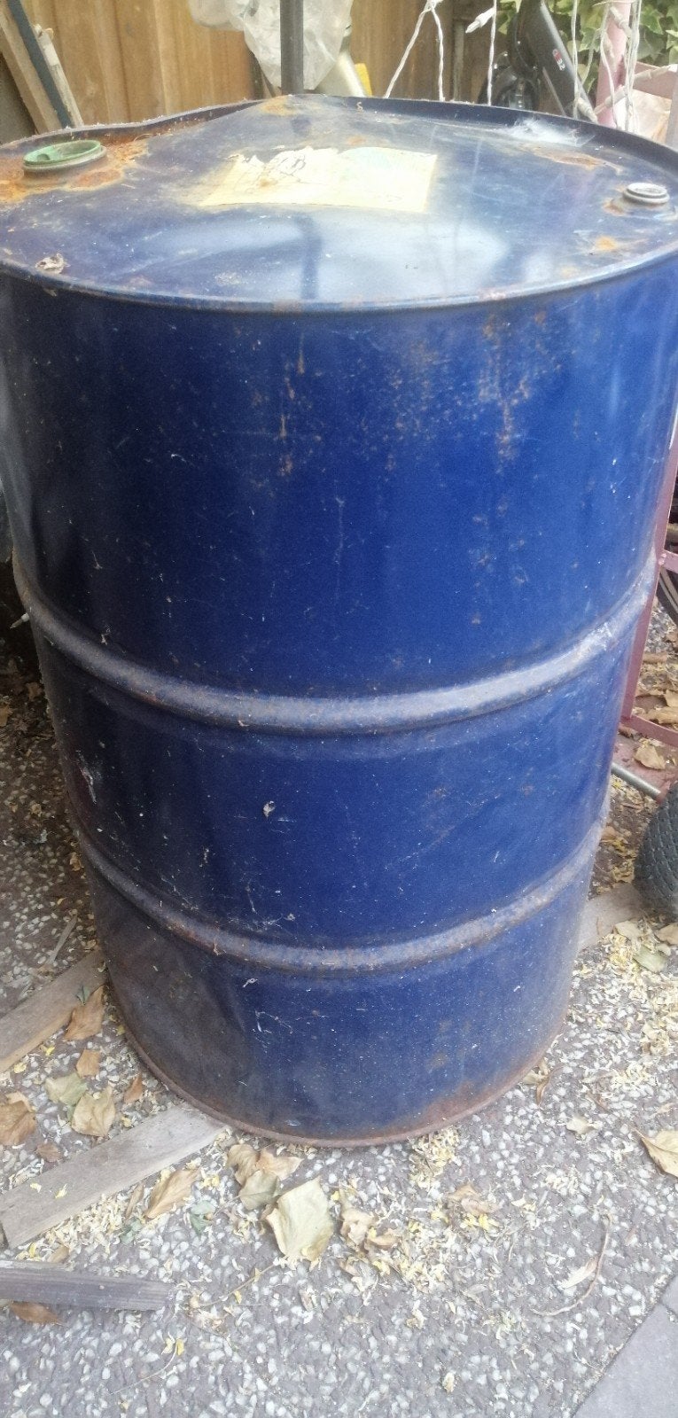 Olievat 200 L, Ophalen of Verzenden