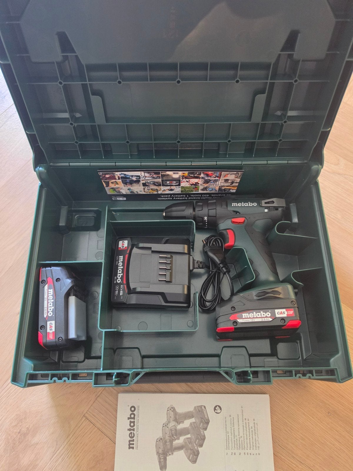 Metabo Accuboormachine BS 18  Set, Variabele snelheid, Nieuw, Ophalen of Verzenden, Boor- en Schroefmachine