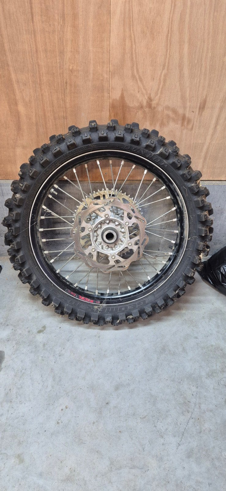 Crosswielen YZ250F 2018 met schijven en tandwiel, Ophalen of Verzenden, Gebruikt