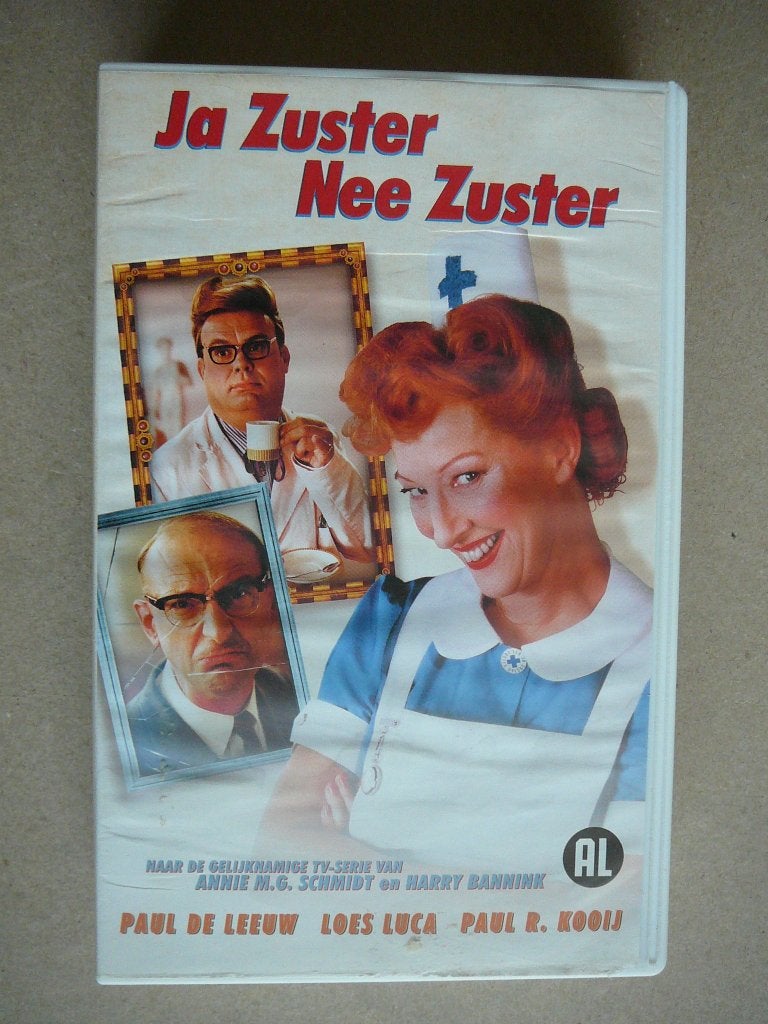 VHS videoband ja zuster, nee zuster, Cd's en Dvd's, Alle leeftijden, Ophalen of Verzenden, Zo goed als nieuw