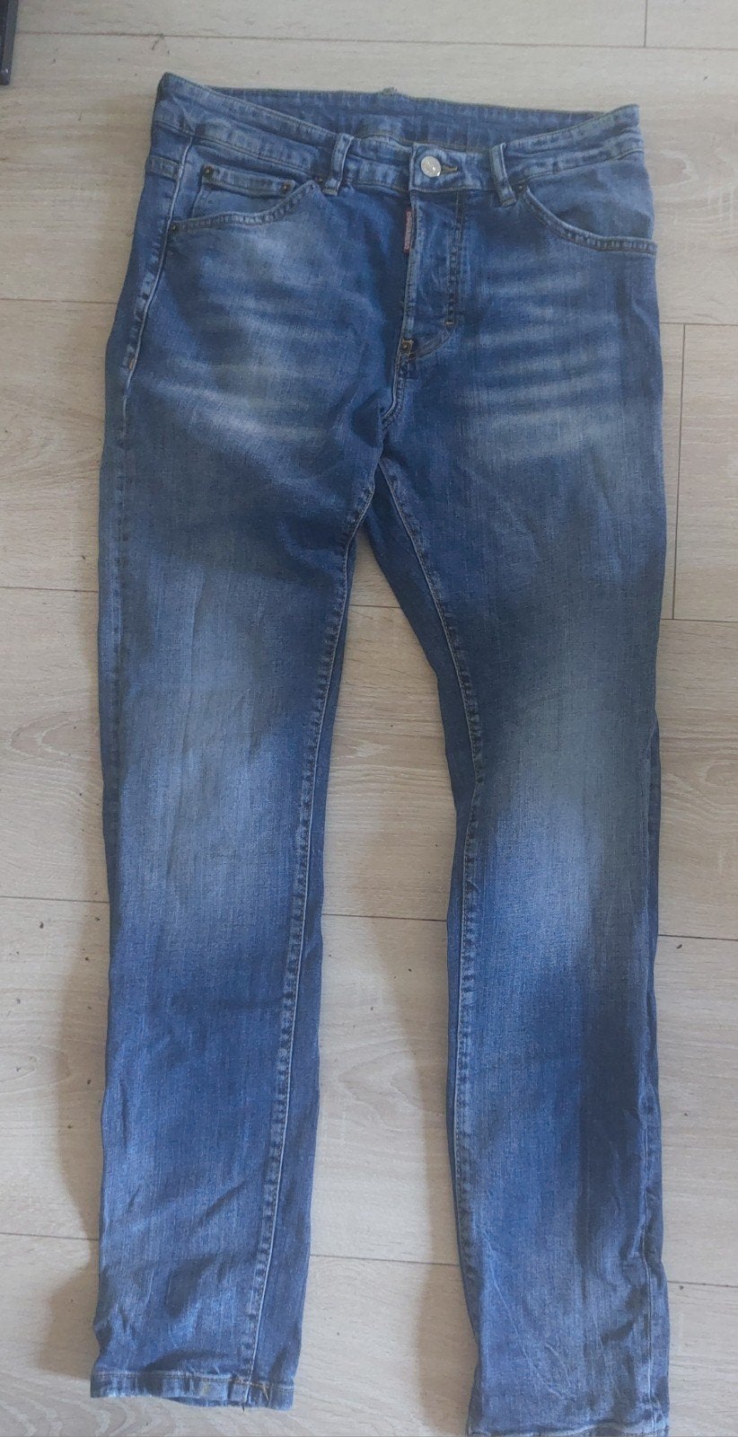 Dsquared2 Dark Wash blue jeans, Ophalen of Verzenden, Zo goed als nieuw, Blauw, Dsquared2