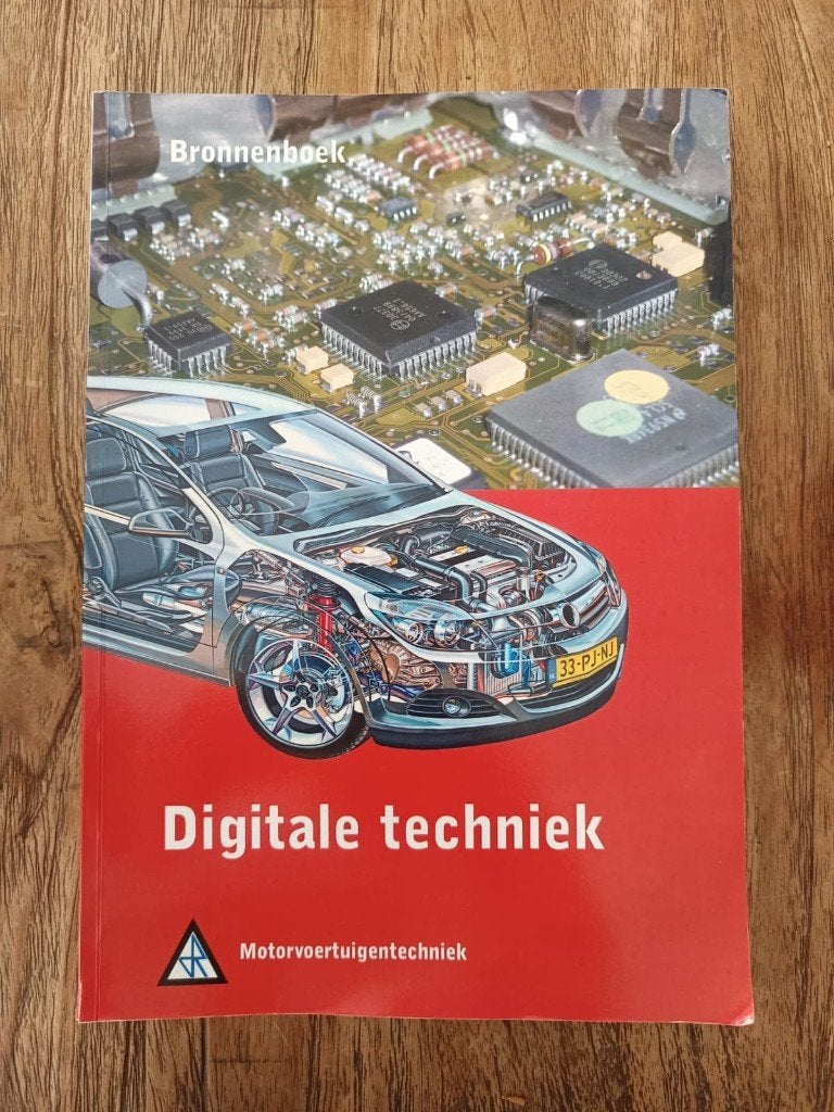 Bronnenboek Digitale techniek Motorvoertuigentechniek HBO, Boeken, Ophalen of Verzenden, Alpha, Gelezen, HBO