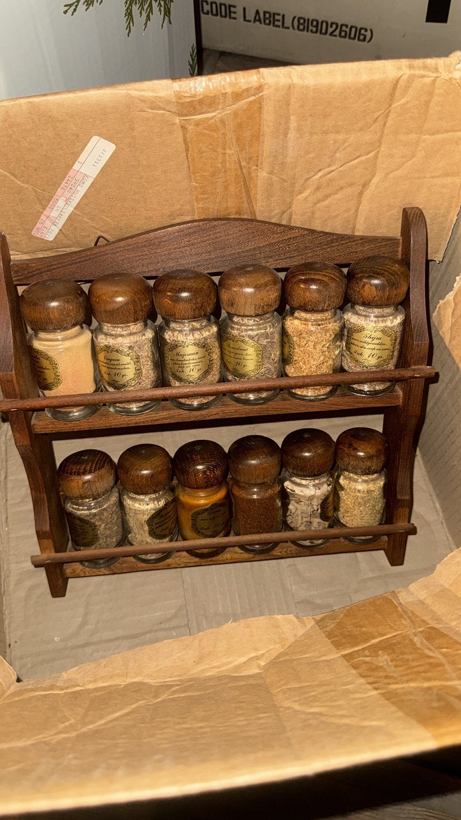Antiek kruidenkastje, Antiek en Kunst, Antiek | Keukenbenodigdheden, Verzenden