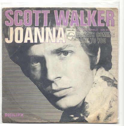 Scott Walker (Walker Brothers)- Joanna, Verzenden, 7 inch, Pop, Fotohoes