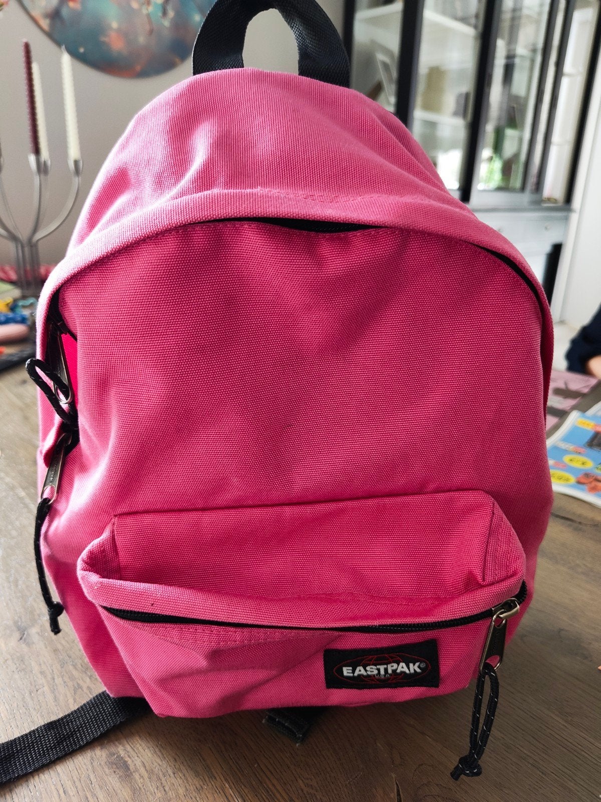 Eastpak Padded Pak'r Rugzak Roze, Sieraden, Tassen en Uiterlijk, Tassen | Rugtassen, Ophalen of Verzenden, Gebruikt, 25 tot 40 cm