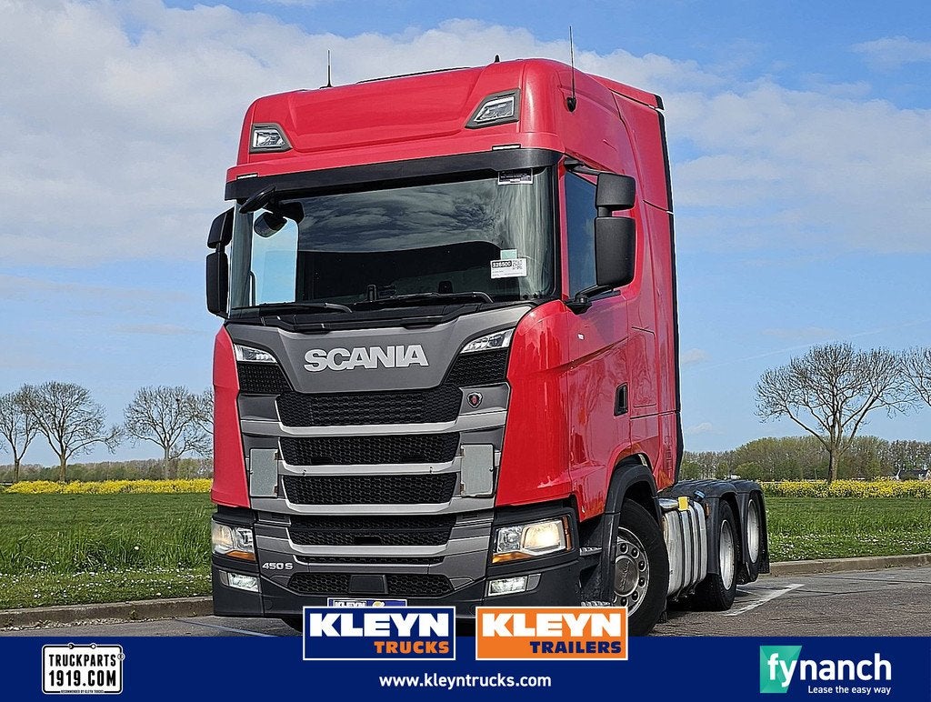 SCANIA S450 6x2 nb retarder, Automaat, Euro 6, Scania, Stoelverwarming