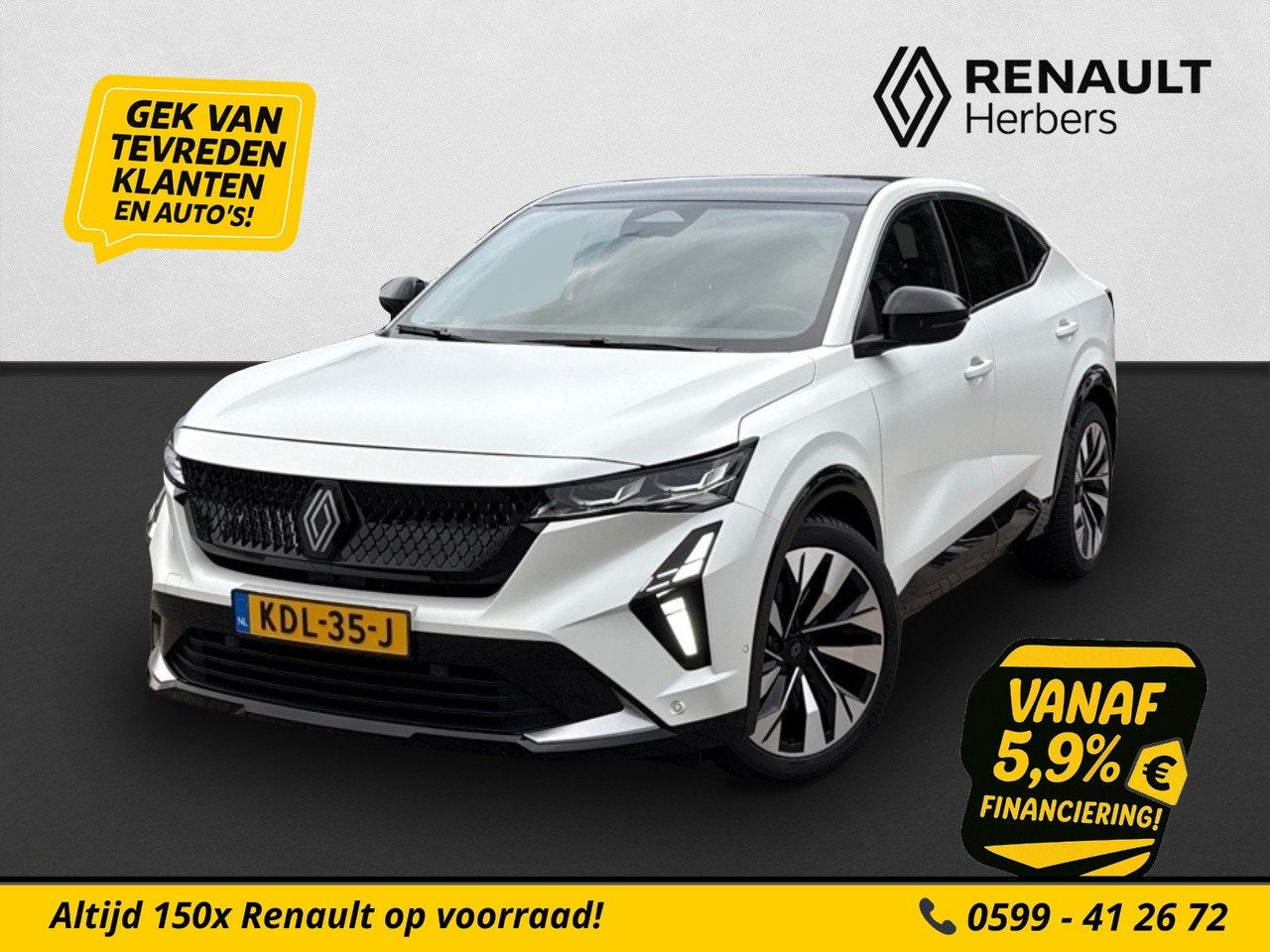 Renault Rafale 1.2 E-Tech full hybrid 200 techno STOEL/STUUR, Auto's, Renault, Dealer onderhouden, Gebruikt, 1199 cc, 1634 kg