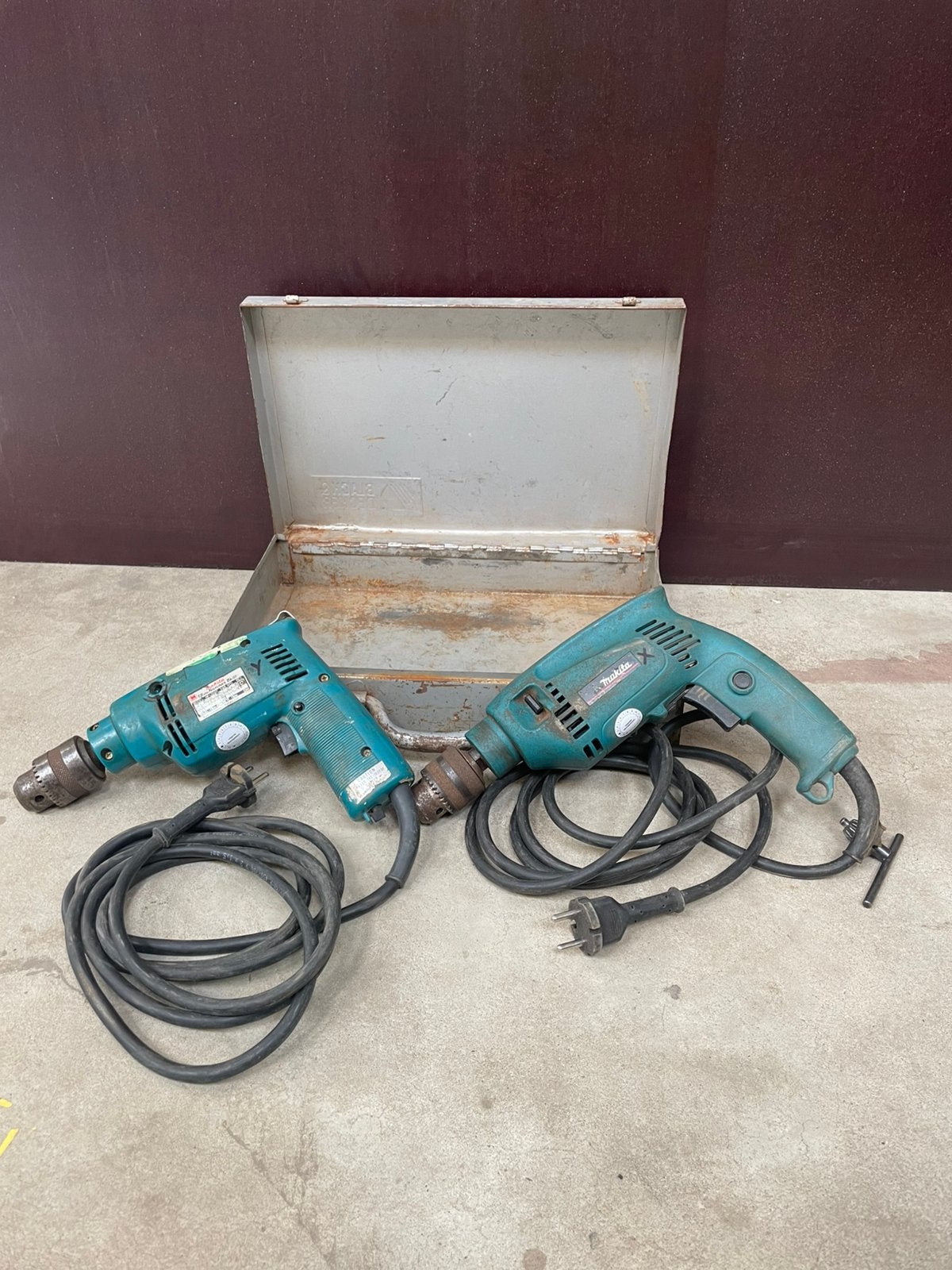 Boormachine set Makita met koffer, Ophalen, Gebruikt, Boormachine