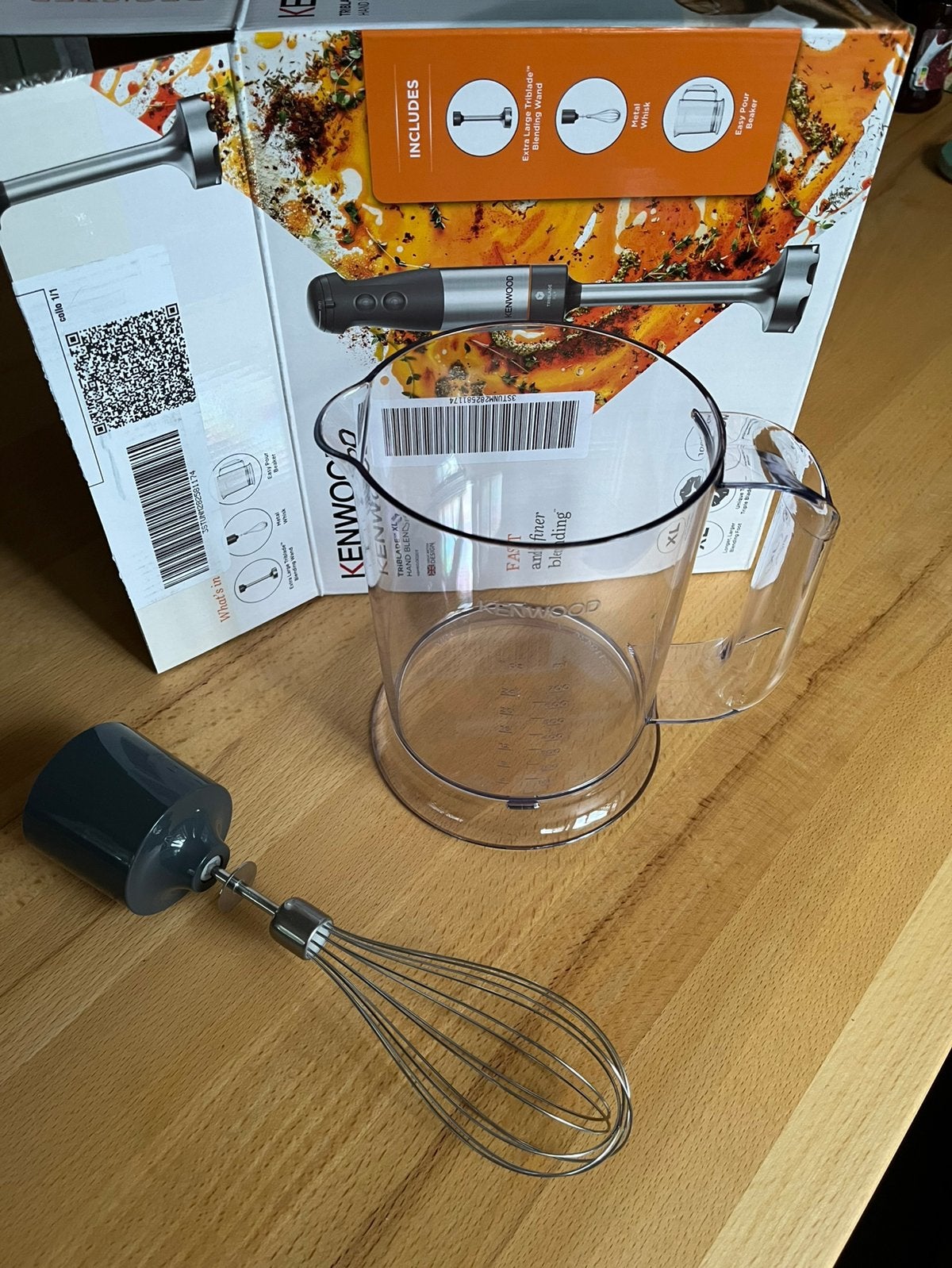 Accessoires voor de Kenwood handmixer Triblade-XL, Witgoed en Apparatuur, Keukenmixers, 1 tot 2 liter, Ophalen of Verzenden, Nieuw
