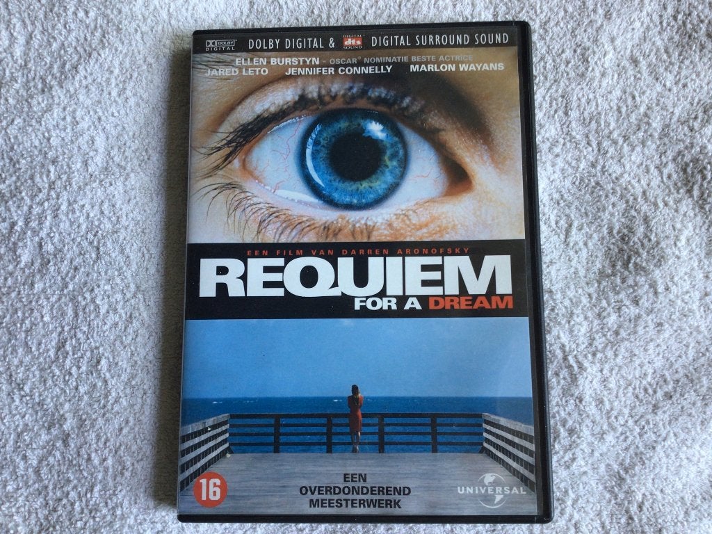 DVD Requiem For A Dream (regie Darren Aronofsky), Engels, Vanaf 16 jaar, Nederlands, Ophalen of Verzenden