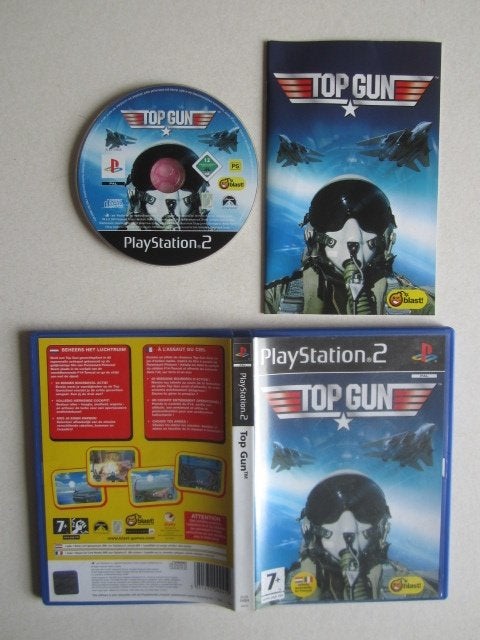 Topgun Top Gun PS2 Playstation 2 , Spelcomputers en Games, Vanaf 18 jaar, 1 speler, Racen en Vliegen, Ophalen of Verzenden