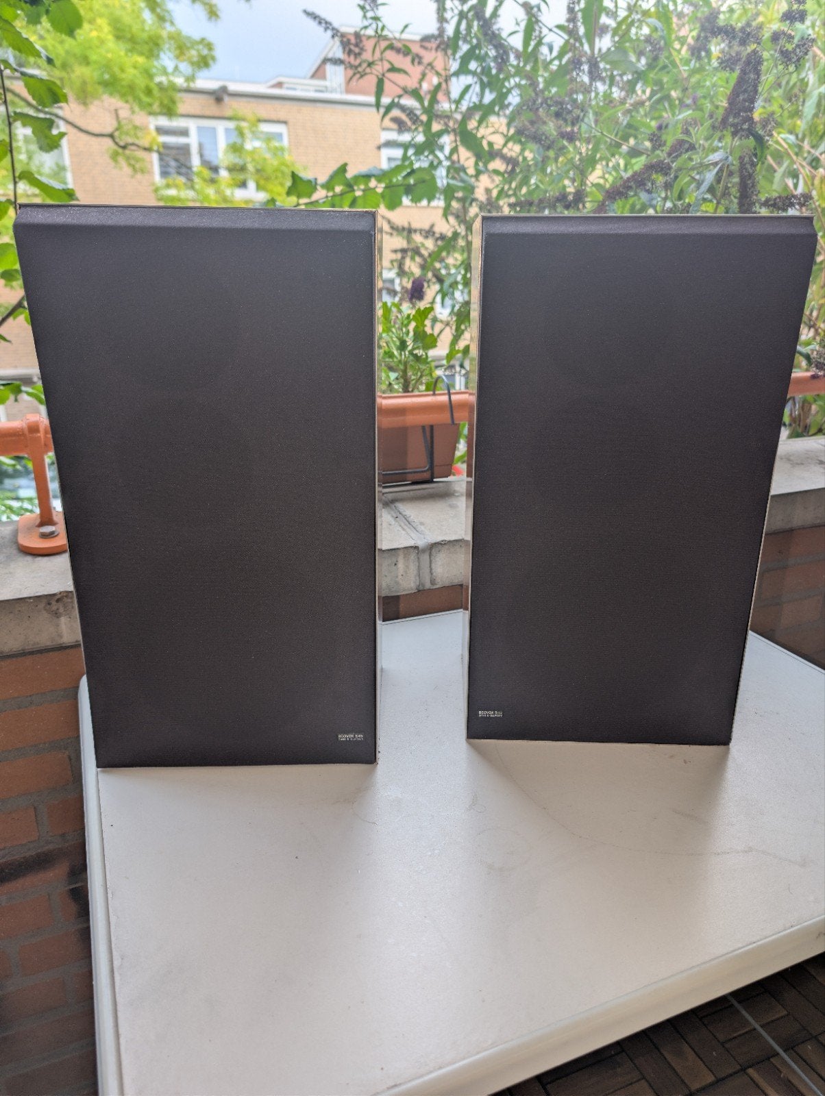 Bang & Olufsen Beovox S45-2 speakers (1978-1982), Audio, Tv en Foto, Stereo speakers, Gebruikt, Inclusief kabels, Ophalen of Verzenden