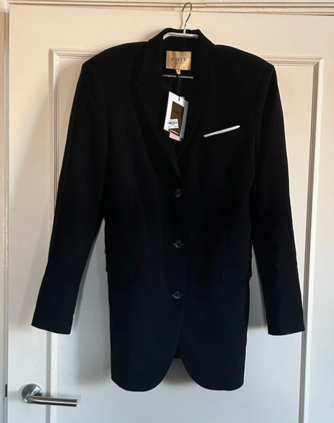 Zwarte JoshV, Josh V Estrella blazerjurk, blazer in maat M, Kleding | Dames, Jurken, Maat 38/40 (M), Verzenden, Zwart, Nieuw