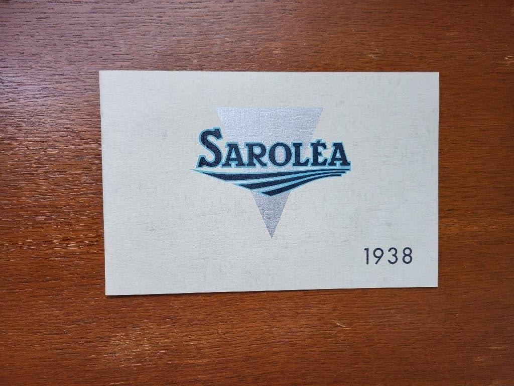 Zeldzame facsimile catalogus Saroléa Motoren - 1938, Ophalen of Verzenden, Overige merken