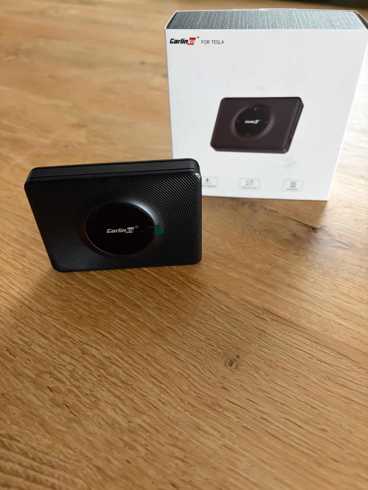 Carlinkit T2C voor Tesla - draadloos Carplay Plug & Play, Ophalen of Verzenden, Zo goed als nieuw