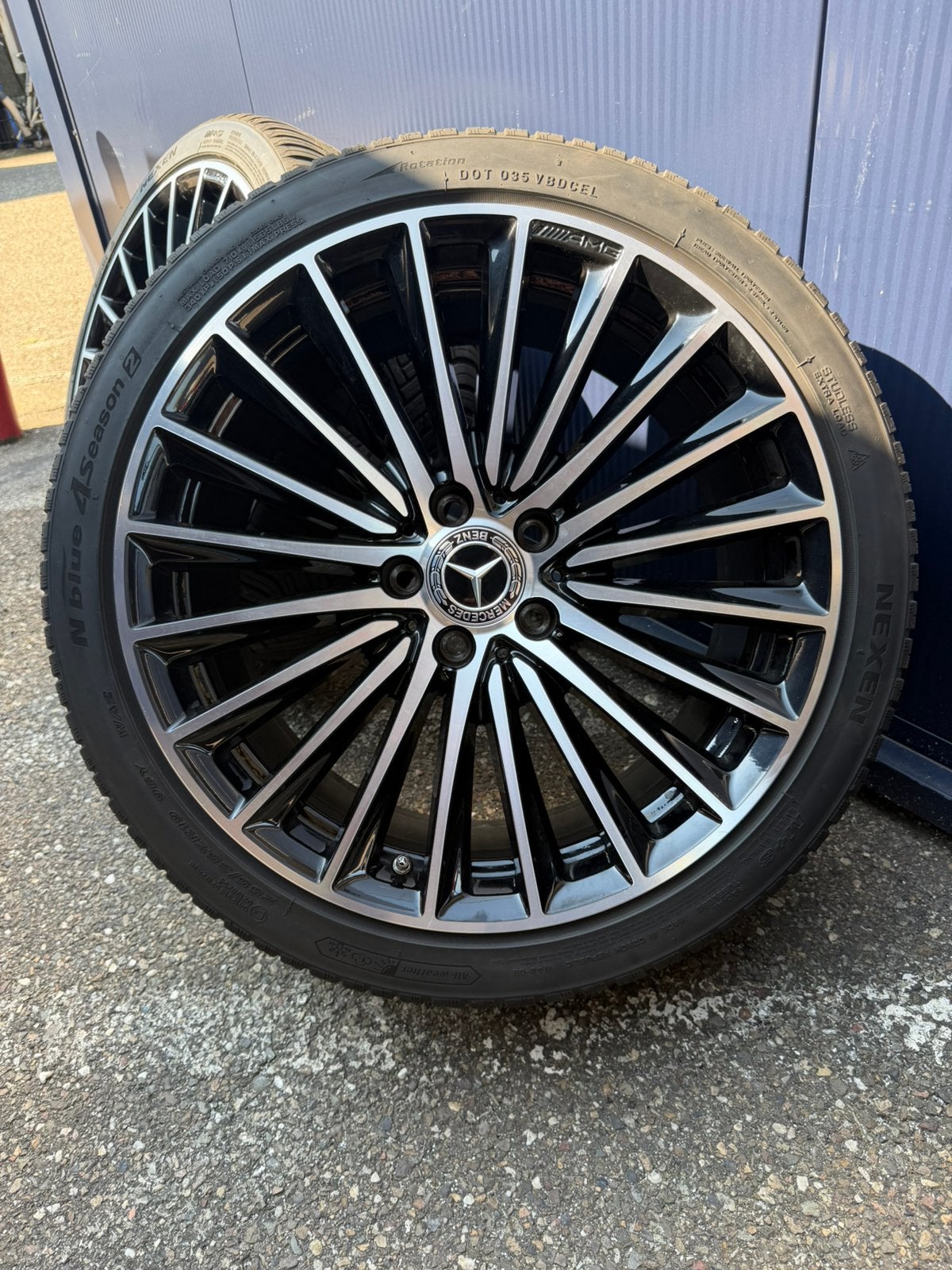 19" Mercedes-Benz C klasse W206 multispaak velgen, Banden en Velgen, Ophalen, 19 inch, Zomerbanden