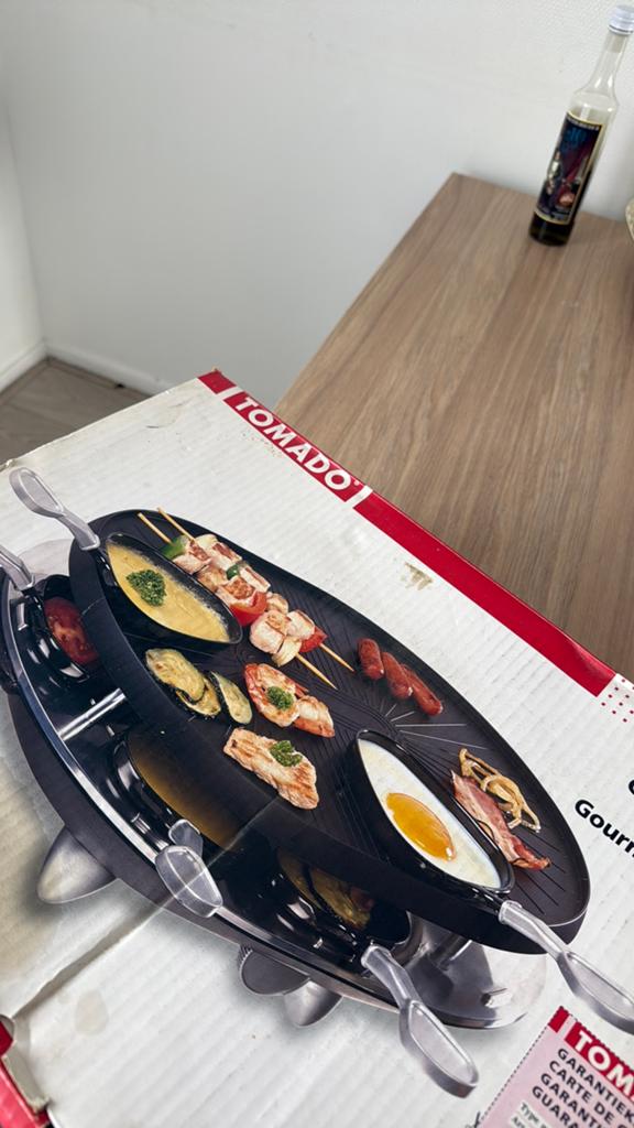 Gourmet nieuw, Ophalen of Verzenden, Zo goed als nieuw, 4 t/m 7 personen