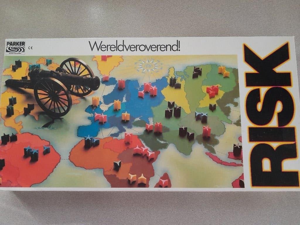 RISK, Hobby en Vrije tijd, Gezelschapsspellen | Bordspellen, Ophalen, Zo goed als nieuw