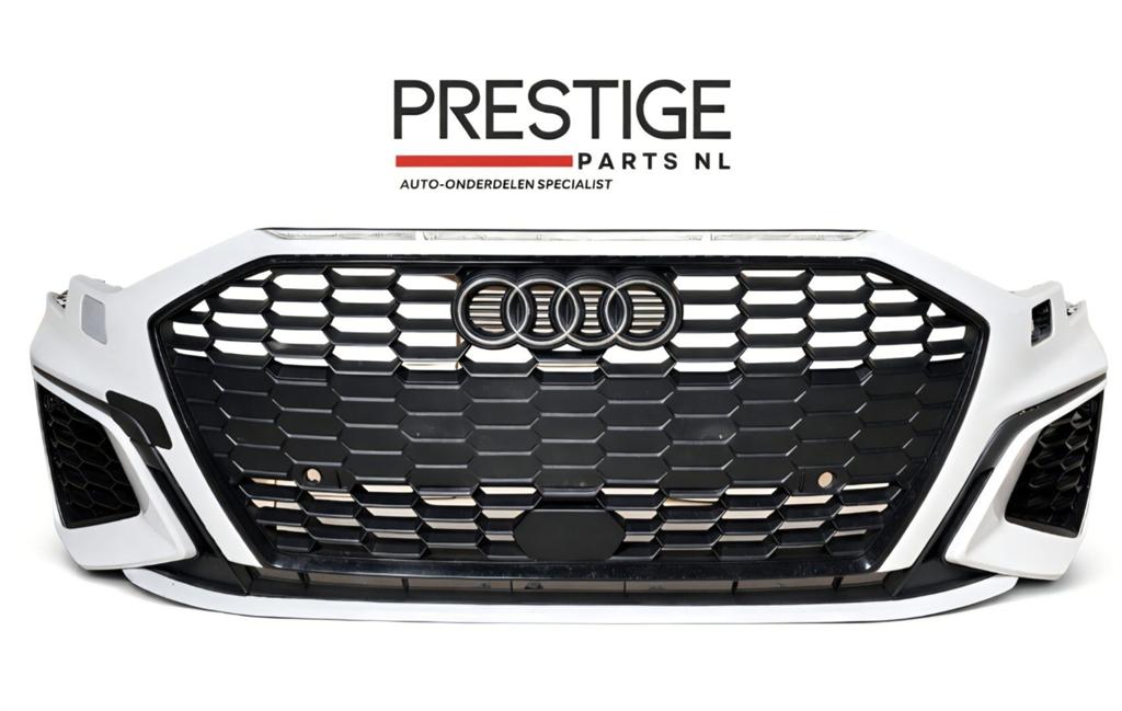 Voorbumper Audi A3 8Y S-Line KLS 4xPDC ORGINEEL BUMPER, Gebruikt, -, Voor, Ophalen of Verzenden