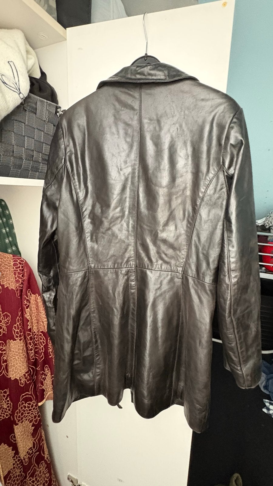 Vintage Jaren '90 Leren Jas Maat M - Zo Goed als Nieuw, Kleding | Dames, Ophalen of Verzenden, Zo goed als nieuw, Maat 38/40 (M)