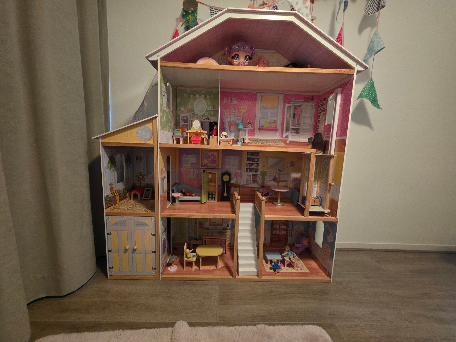 Poppenhuis kidkraft, Ophalen of Verzenden, Gebruikt, Poppenhuis