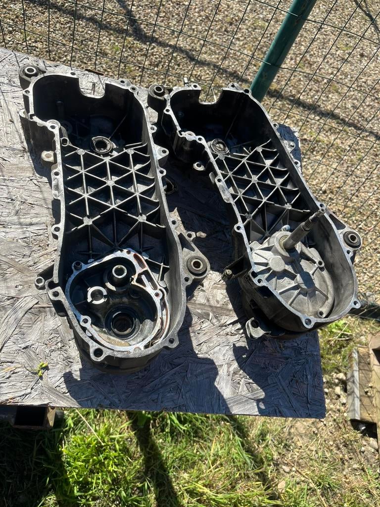 Zip 2t 50 lang carters 2x, Fietsen en Brommers, Ophalen, Zo goed als nieuw, Blok, Piaggio