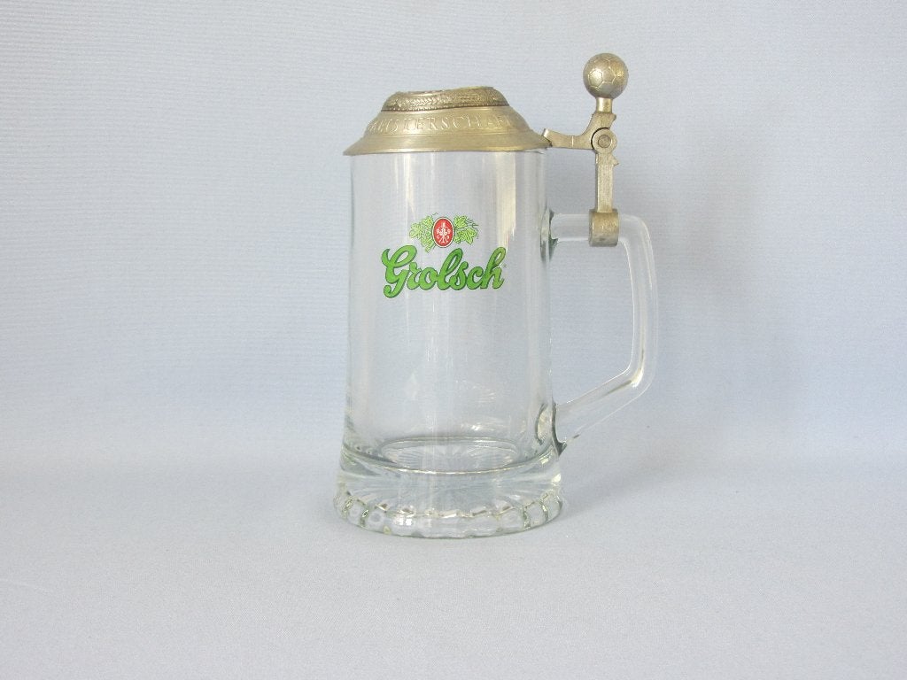 grolsch pul met deksel, Verzamelen, Ophalen of Verzenden, Zo goed als nieuw, Pul(len), Grolsch