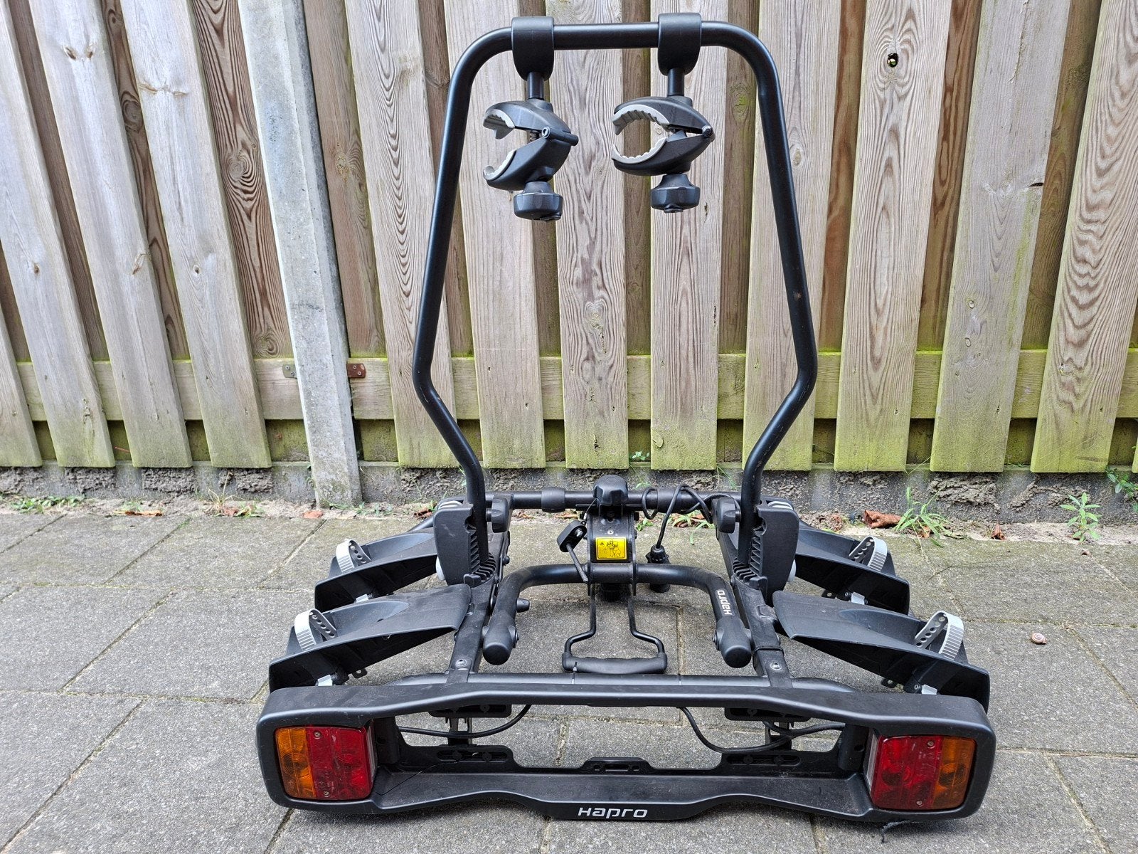 Hapro Atlas 2-7 pin MK2 fietsendrager voor 2 fietsen, Ophalen, Gebruikt, 2 fietsen, Trekhaakdrager