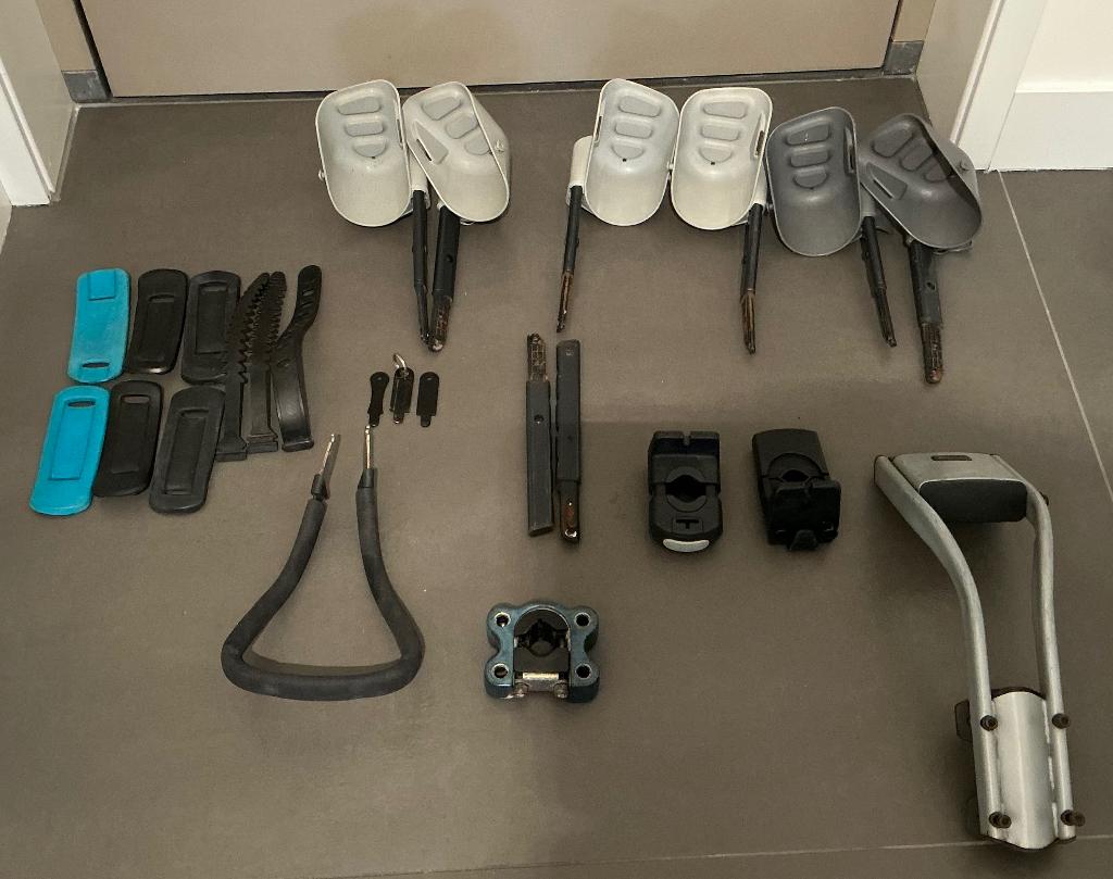 Onderdelen fietsstoeltjes Bobike en Yepp,, Fietsen en Brommers, Fietsaccessoires | Fietsstoeltjes, Ophalen of Verzenden, Gebruikt