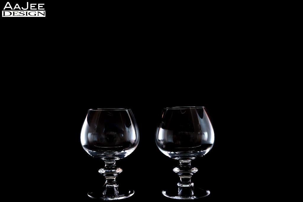 2 X Peill & Putzler – Cognacglazen – Model Alexa (1969), Antiek en Kunst, Antiek | Glas en Kristal, Ophalen of Verzenden