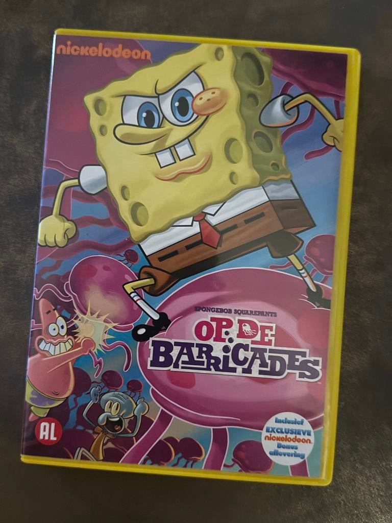 Spongebob Squarepants: Op de Barricades DVD, Alle leeftijden, Ophalen of Verzenden, Zo goed als nieuw, Komedie