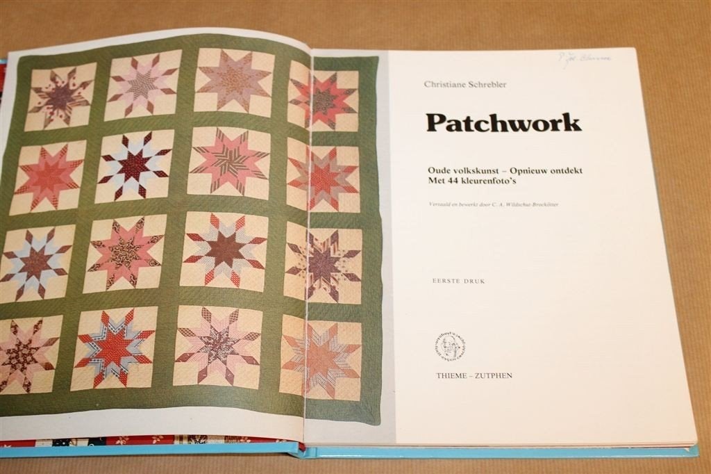 Patchwork — Technieken van Oude Volkskunst [1982], Ophalen of Verzenden, Gelezen, Tekenen en Schilderen