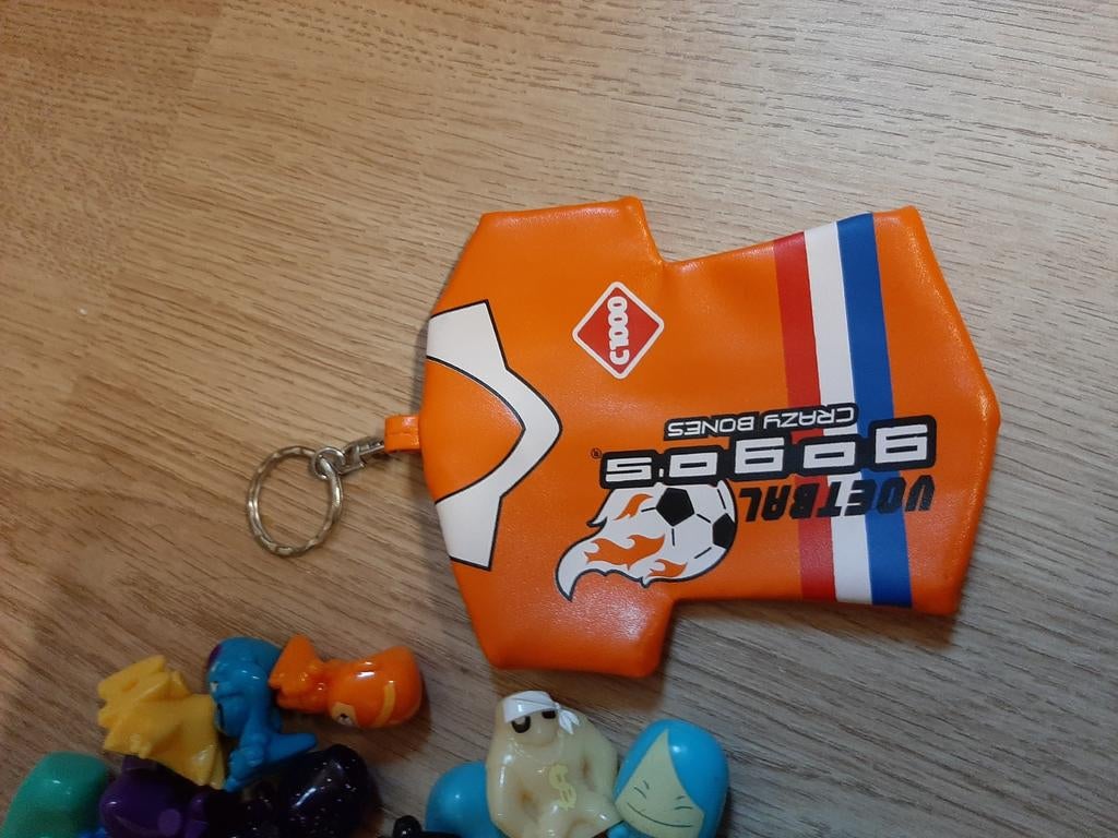 Gogo's crazy bones poppetjes met sleutelhanger zakje, Ophalen of Verzenden