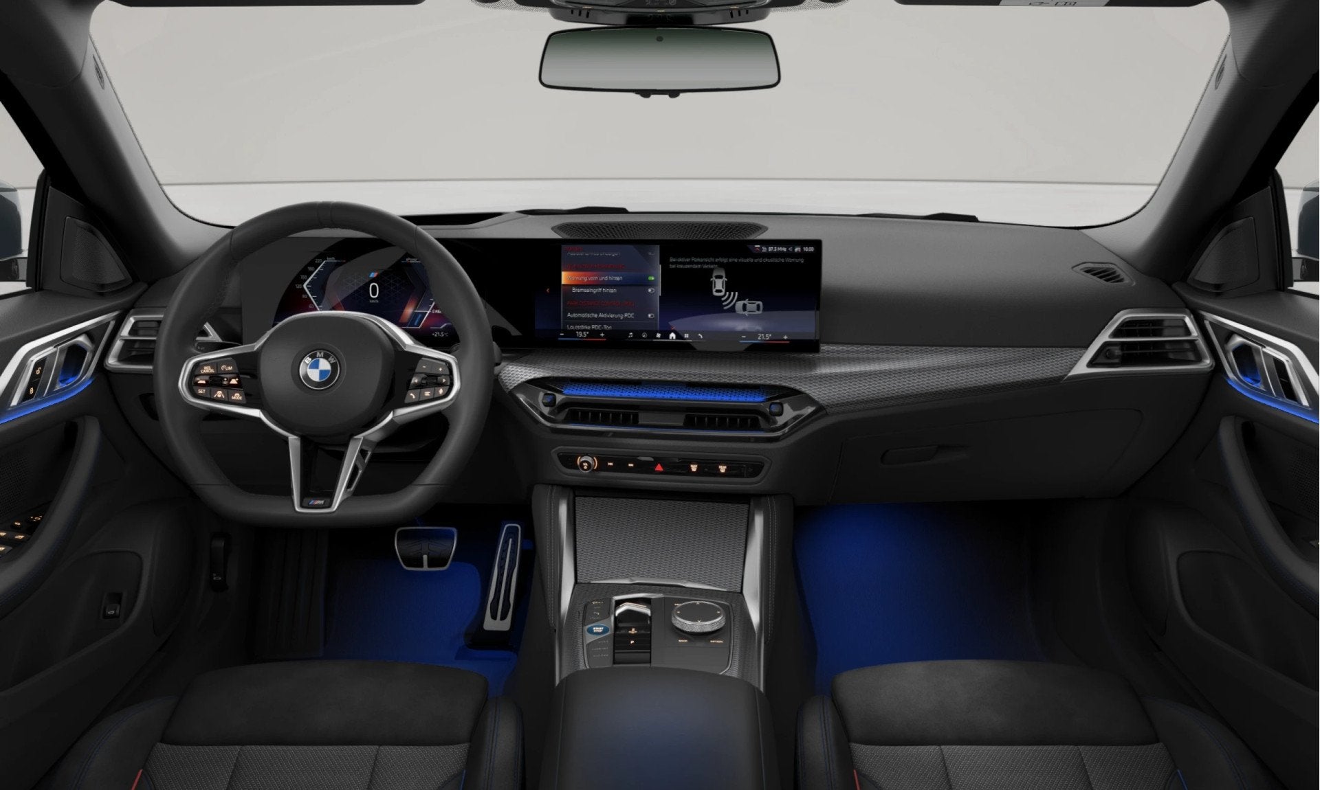 BMW i4 eDrive40 - M-Sport - Driving Ass Prof - Memoryzetel -, Auto's, Achterwielaandrijving, Gebruikt, Zwart, 340 pk