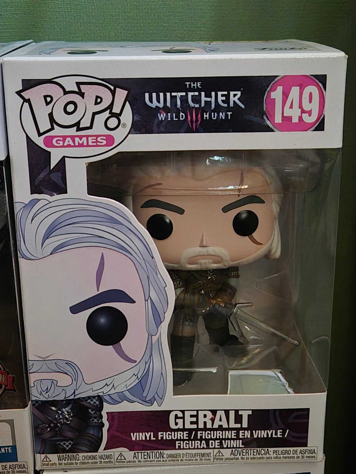Funko Pop! The Witcher Wild Hunt Geralt 149, Verzamelen, Ophalen, Zo goed als nieuw
