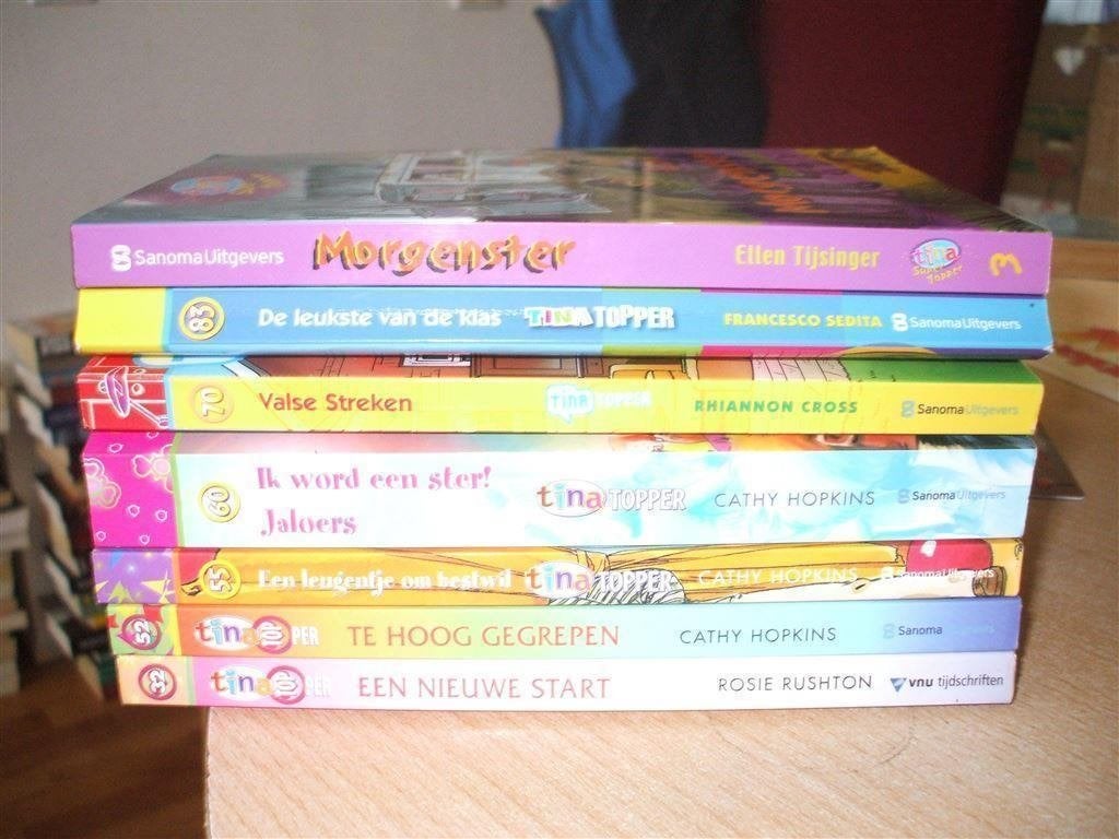 [super] tina topper-7 stuks-uitstekende staat-losse verkoop, Boeken, Ophalen of Verzenden, Zo goed als nieuw