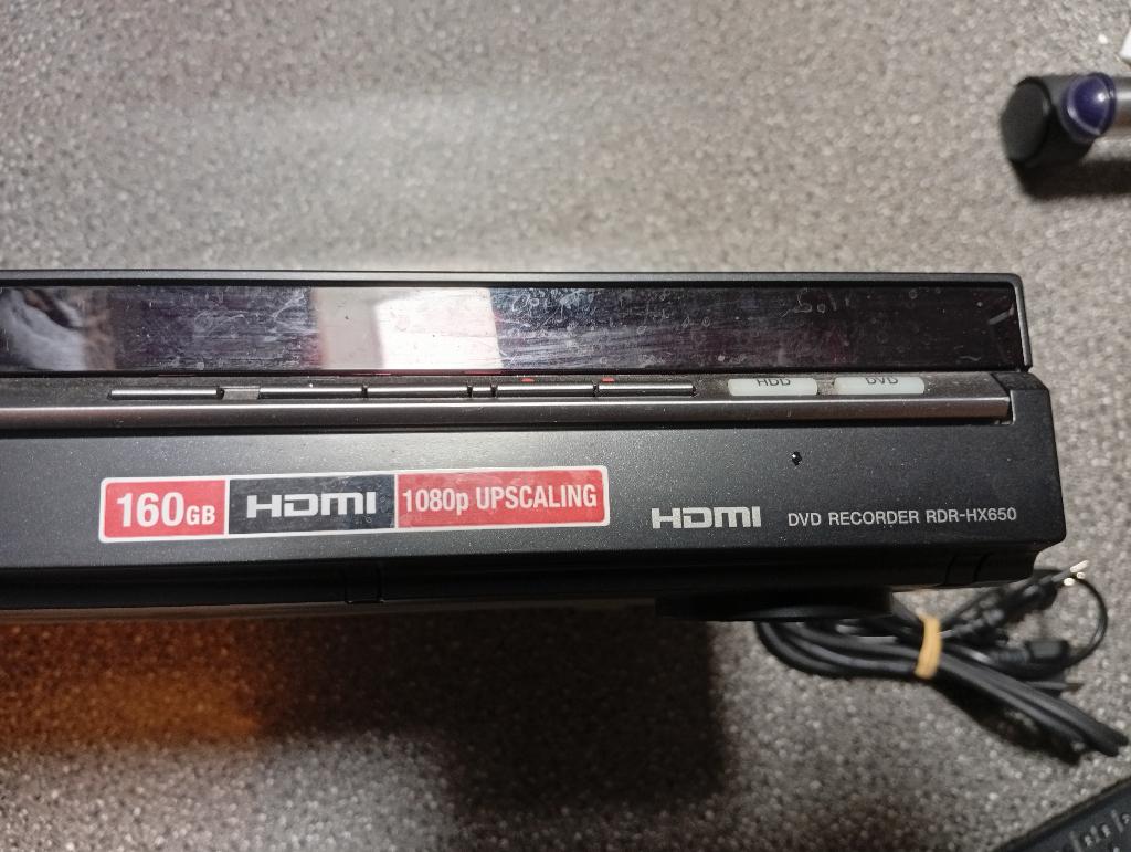 DVD recorder Sony RDR-HX650, Ophalen, Gebruikt, Met harddisk, Dvd-recorder
