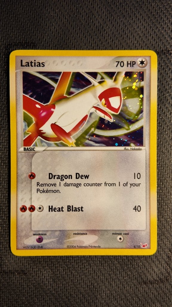 Latias 4 EX Trainer Kit Latias | Pokemon kaart, Ophalen, Losse kaart
