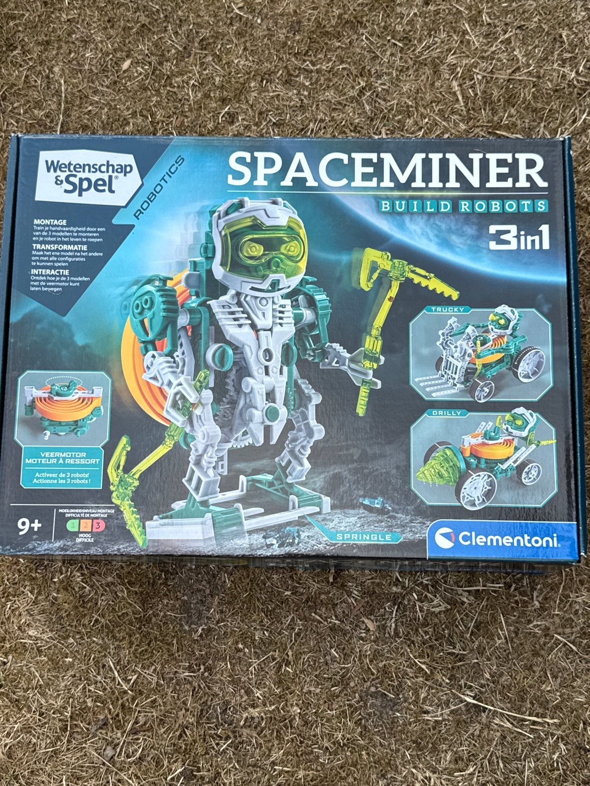 Clementoni Spaceminer 3-in-1 Robot Bouwpakket, Kinderen en Baby's, Speelgoed | Educatief en Creatief, Ophalen, Nieuw, Bouwen