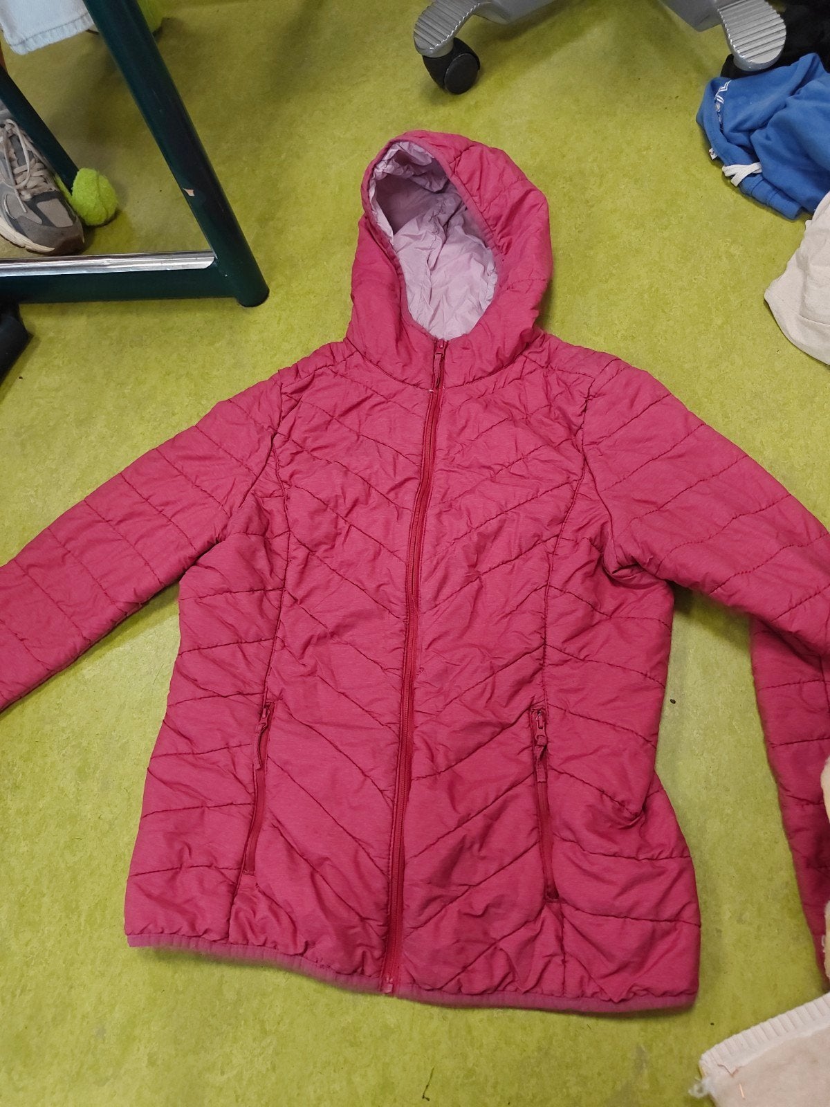 Roze Active Touch Gewatteerde Jas met Capuchon Maat M, Kleding | Dames, Jassen | Winter, Maat 38/40 (M), Ophalen of Verzenden