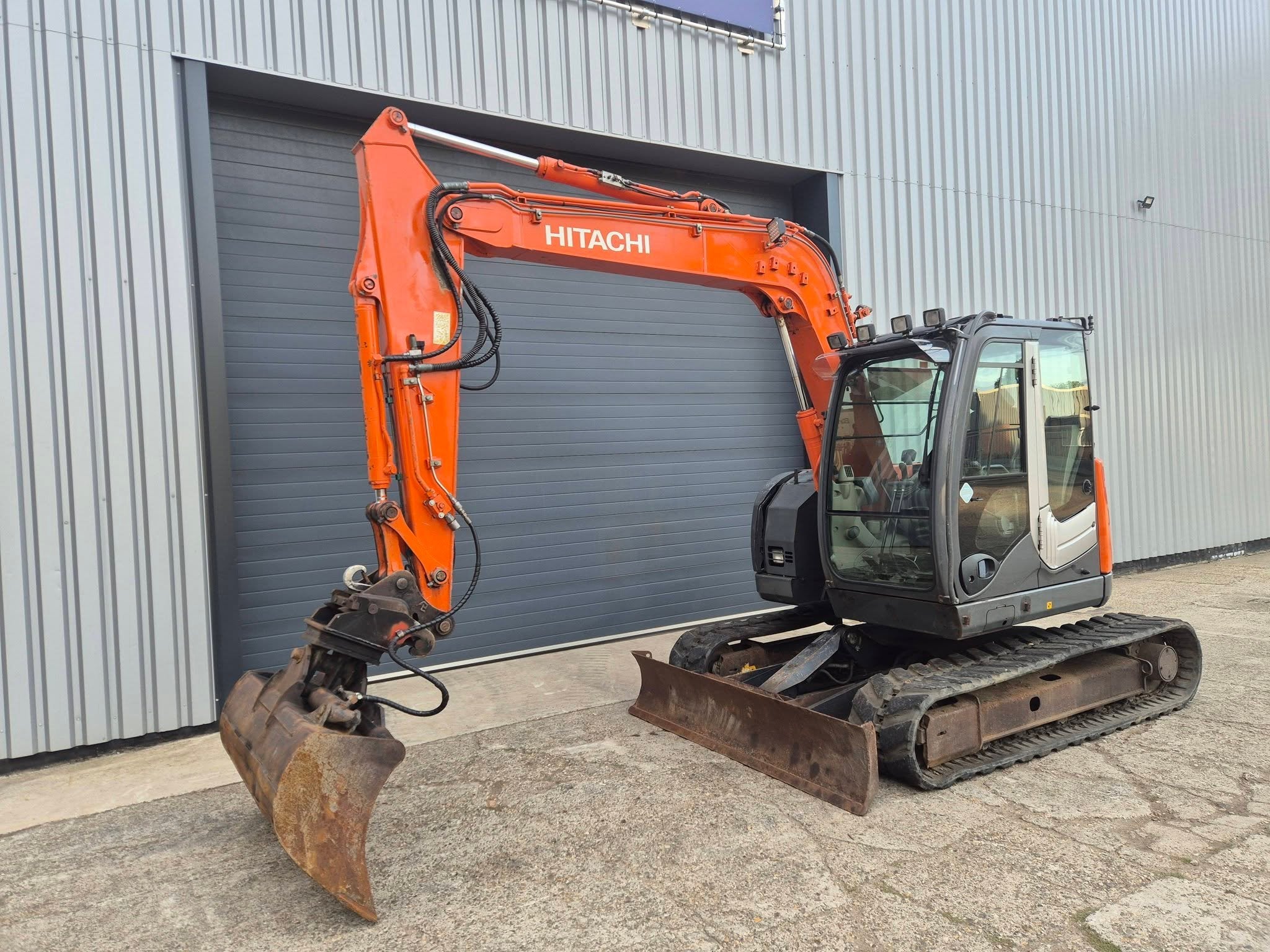 Hitachi ZX85US-3 (8 tonner) Graafmachine Midigraver, Graafmachine